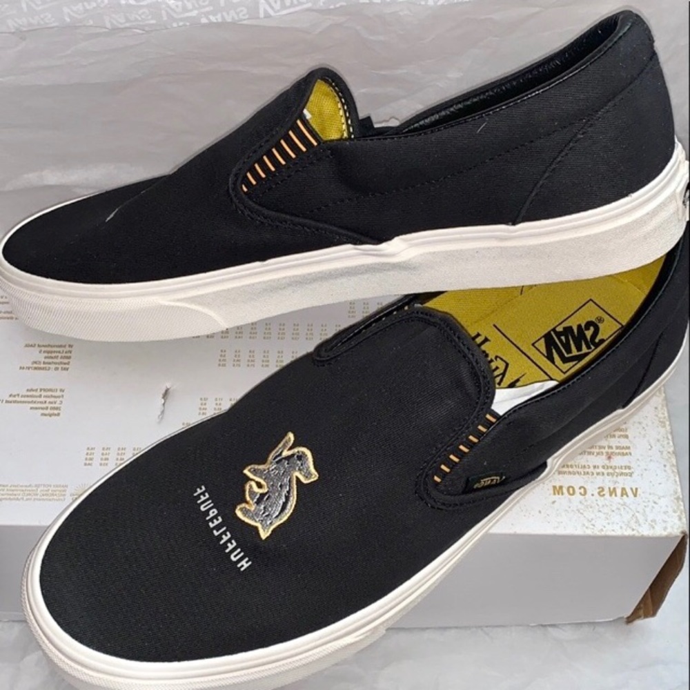 Harry Potter Collection🔷Hufflepuff Vans Slip-On Brand New 🆕 Men’s size 13